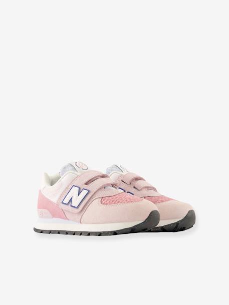 Baskets enfant GC574D/PV574D NEW BALANCE® encre+rose 10 - vertbaudet enfant 