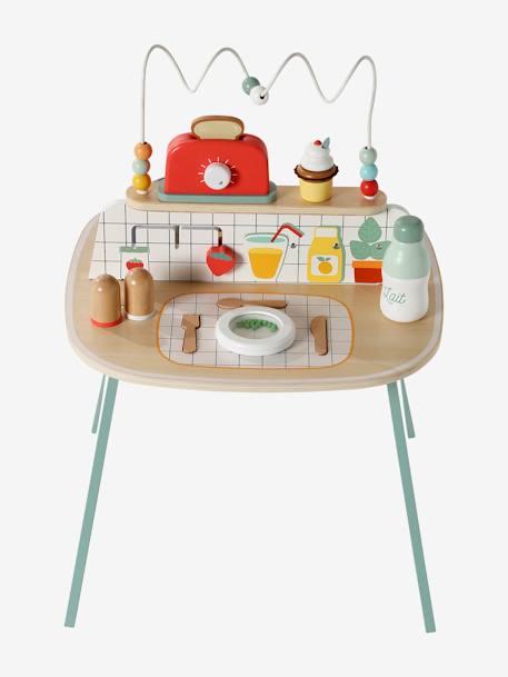 Table d'activités cuisine en bois FSC® bois 6 - vertbaudet enfant 