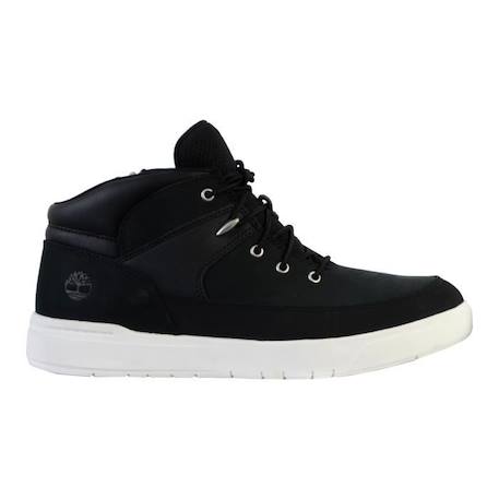 Basket Cuir Timberland Juniors Seneca Bay Mid Hiker - Noir - Lacets - Garçon NOIR 2 - vertbaudet enfant 