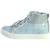 Basket Montante Cuir Clarks Enfant City Ice - Fille - À lacets/Zip - K bleu clair BLEU 1 - vertbaudet enfant 