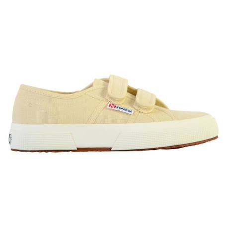 Basket enfant SUPERGA - Cotjstrap Classic - Jaune - Scratch - Confort exceptionnel JAUNE 2 - vertbaudet enfant 