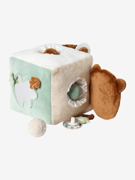 Grand cube d'activités en tissu GREEN FOREST marron 4 - vertbaudet enfant 