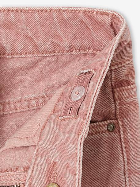 Pantalon large fille bois de rose+caramel+écru+rose bonbon 3 - vertbaudet enfant 