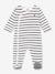 Dors-bien bébé PETIT BATEAU blanc imprimé 1 - vertbaudet enfant 