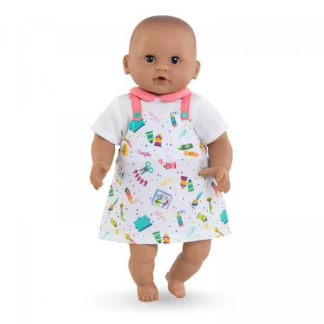 Robe de petit artiste - COROLLE - Mon premier poupon - Multicolore - 3 ans et plus BLANC 2 - vertbaudet enfant 