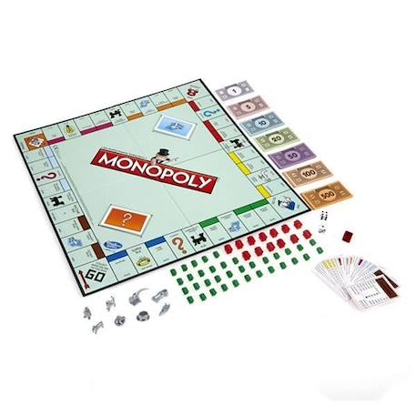 MONOPOLY - Jeu pour la famille et les enfants - 2 à 6 joueurs - dès 8 ans - Cartes choisies par le public incluses VERT 2 - vertbaudet enfant 