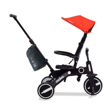 Asalvo - Tricycle Discovery - rouge BLANC 2 - vertbaudet enfant 