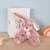 Peluche Lapin Rose Sweety Mousse 25 cm - Histoire d'Ours - Blanc - Enfant - Mixte BLANC 3 - vertbaudet enfant 