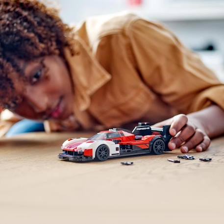 LEGO® Speed Champions 76916 Porsche 963, Kit de Maquette de Voiture de Course, Jouet pour Enfants BLANC 6 - vertbaudet enfant 