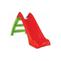 Jouet-Jeux de plein air-Jeux de jardin-Toboggan Happy Slidejunior 123 cm - JAMARA - Vert - Enfant - Plastique