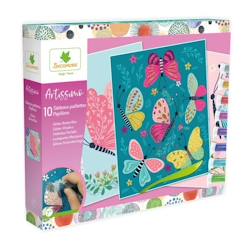 Sycomore - 10 tableaux paillettes Papillons  - vertbaudet enfant