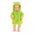 Cape de bain grenouille pour poupon 36 cm - Corolle VERT 1 - vertbaudet enfant 