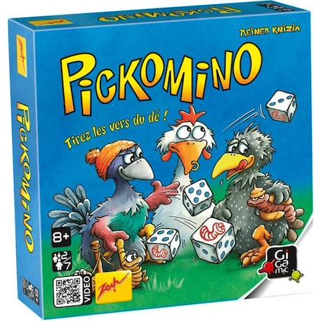 Gigamic - Pickomino - Jeu de société BLANC 1 - vertbaudet enfant 