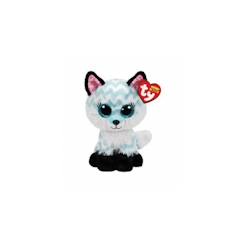 Jouet-Peluche - TY - Ty Beanie Boos Small Atlas Le renard - Bleu - Rouge - 15 cm - Enfant