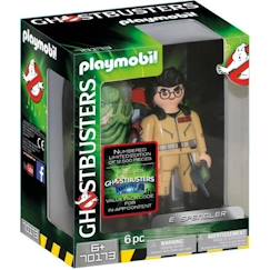 Jouet-PLAYMOBIL Ghostbusters™ Edition Collector E. Spengler - Figurine collector de 15 cm