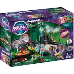 Jouet-Jeux d'imagination-Figurines, mini mondes, héros et animaux-PLAYMOBIL - 70808 - AYUMA - Fées du Printemps - 108 pièces - Pour Enfant de 7 ans et plus