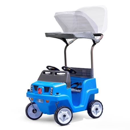 Porteur enfant - STEP2 - Side-By-Side Push Around SUV - Bleu - 4 roues - Mixte BLEU 2 - vertbaudet enfant 