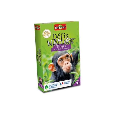 Bioviva - Defis Nature Singes et autres primates VERT 1 - vertbaudet enfant 