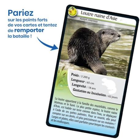 Jeu de cartes Bioviva - Défis nature animaux d'eau douce pour enfants à partir de 7 ans BLANC 3 - vertbaudet enfant 