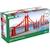 Pont Suspendu Double Brio 33683 pour Circuit de Train en Bois - 113cm - Mixte - A partir de 3 ans ROUGE 1 - vertbaudet enfant 