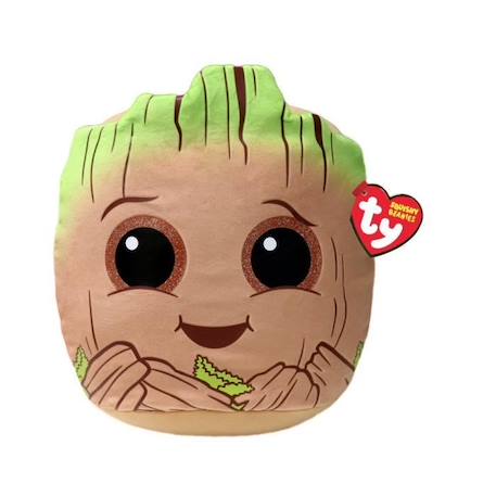 Jouet en peluche - TY - Marvel Squish a boos Small - Groot - Mixte - Multicolore - A partir de 6 ans BLANC 1 - vertbaudet enfant 