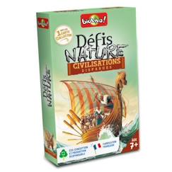 Jouet-Jeu de cartes Bioviva - Défis Nature Civilisations Disparues