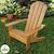 Chaise Adirondack pour Enfant - Kidkraft - Bois Massif - Marron - Extérieur MARRON 2 - vertbaudet enfant 