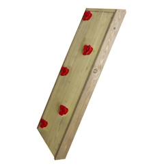 Jouet-Jeux de plein air-Jeux de jardin-Mur d'escalade en bois AXI - Accessoire / Extension Aire de Jeux pour Enfant - Couleur Beige