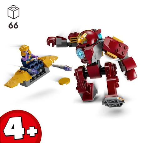 LEGO® Marvel 76263 La Hulkbuster d’Iron Man Contre Thanos, Jouet de Super-Héros Basée sur Avengers : Infinity War BLANC 2 - vertbaudet enfant 
