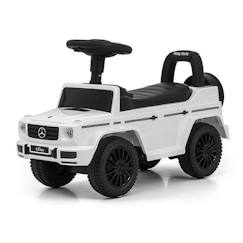 Jouet-Jeux de plein air-Porteur pour enfant Mercedes G350d S Blanc - Milly Mally - 4 roues - Charge 25 kg