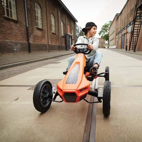 Kart à pédales Rally NRG Orange - BERG - Pour Enfant - 4 ans et plus - Pneus à chambre à air ORANGE 4 - vertbaudet enfant 