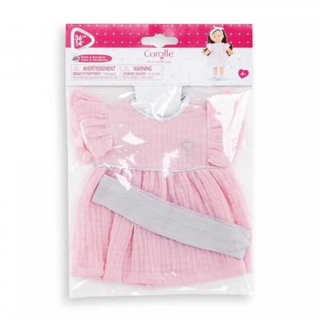 Robe et Bandeau pour poupée Ma Corolle - Corolle BLANC 1 - vertbaudet enfant 