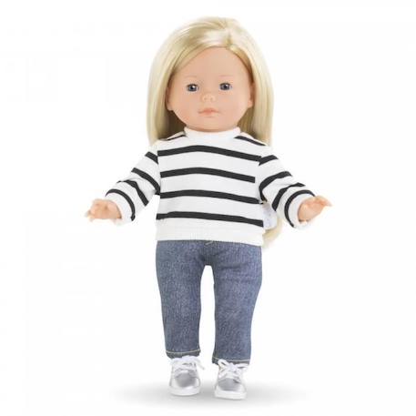 Corolle - Marinière pour poupée Ma Corolle - Vêtement indispensable - Multicolore - Enfant - Blanc BLANC 2 - vertbaudet enfant 