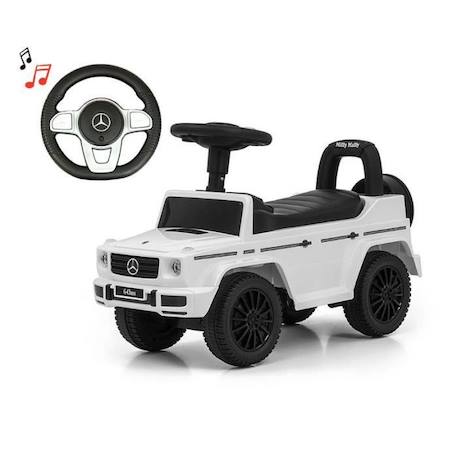 Porteur pour enfant Mercedes G350d S Blanc - Milly Mally - 4 roues - Charge 25 kg BLANC 2 - vertbaudet enfant 