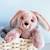 Peluche Lapin Rose Sweety Mousse 25 cm - Histoire d'Ours - Blanc - Enfant - Mixte BLANC 2 - vertbaudet enfant 