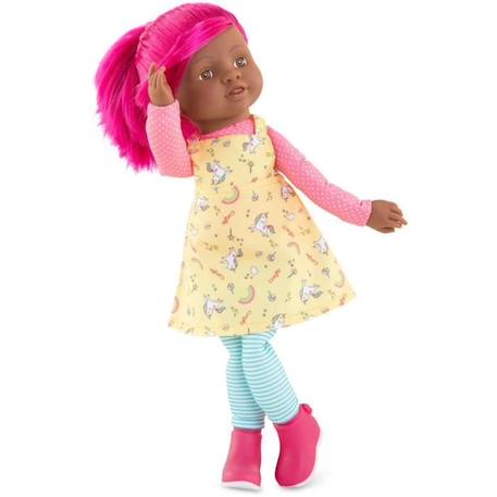 Poupée Corolle - Mes Rainbow Dolls - Celena - 40 cm - Fun et colorée ROSE 3 - vertbaudet enfant 