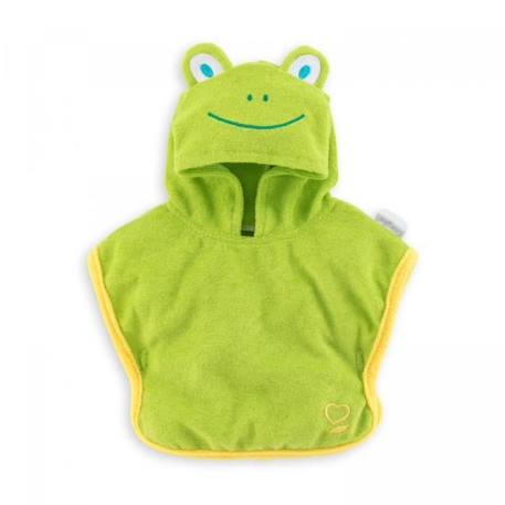 Cape de bain grenouille pour poupon 36 cm - Corolle VERT 2 - vertbaudet enfant 