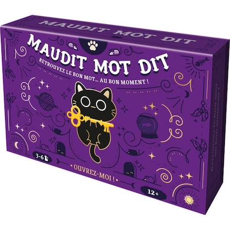 Asmodee - Cocktail Games - Maudit Mot Dit - Jeu de société - Jeu d'ambiance - A partir de 12 Ans - 3 à 6 Joueurs - 30 Min VIOLET 4 - vertbaudet enfant 