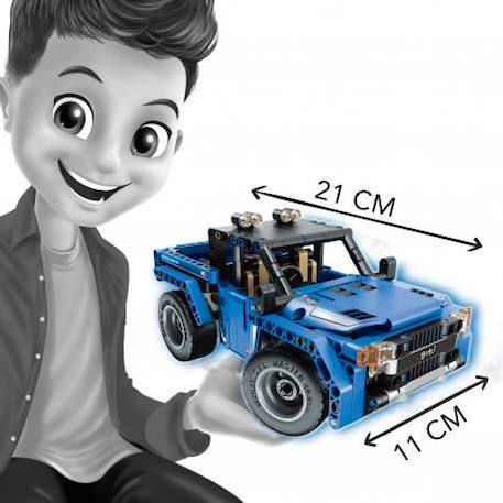 Buki - Voiture 4x4 radiocommandee R/C à assembler BLEU 3 - vertbaudet enfant 