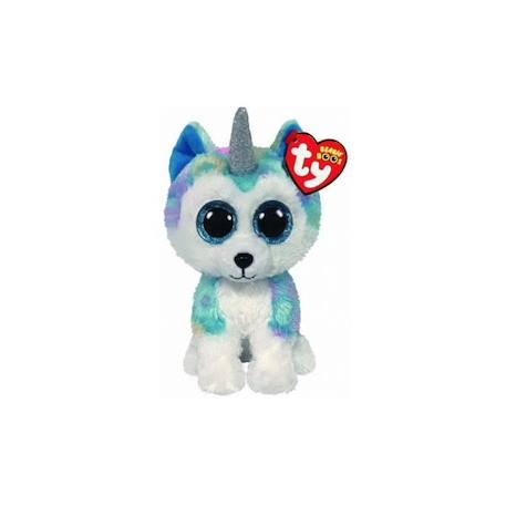 Peluche Helena le husky 15 cm - Ty - Beanie Boo's - Rouge - 3 ans - Enfant - Mixte ROUGE 1 - vertbaudet enfant 