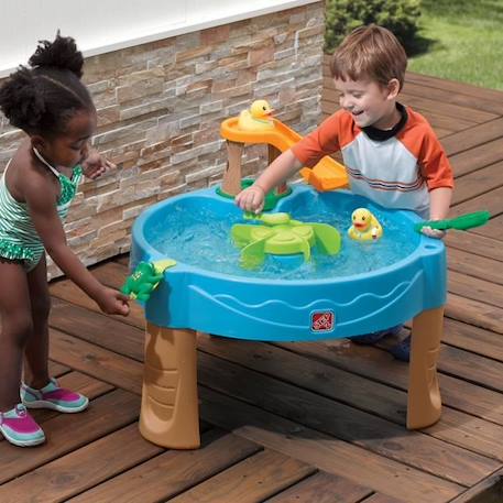 Table d'eau pour Enfants - STEP2 - Mare à Canard - 15 litres - Multicolore - Extérieur BLANC 4 - vertbaudet enfant 