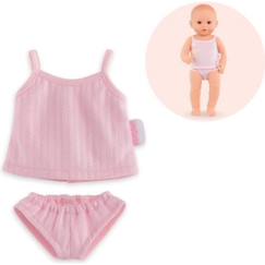 Ensemble sous-vêtements mixte Corolle pour poupon de 36cm - Rose  - vertbaudet enfant