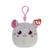 Porte-clés Peluche Squish Clip Catnip - TY - Gris - Plush - Bébé - Intérieur GRIS 1 - vertbaudet enfant 