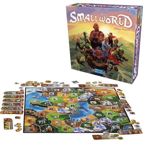 Days of Wonder - Small World - Jeu de société - À partir de 8 ans - 2 à 5 joueurs - 40 à 80 minutes BLANC 2 - vertbaudet enfant 