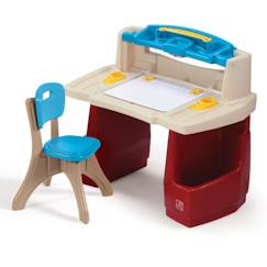 Bureau d'art pour enfants - STEP2 - Deluxe Art Master - Blanc - En plastique - À partir de 3 ans  - vertbaudet enfant