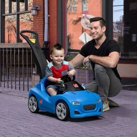 Step2 - Push Whisper Ride - Voiture Enfant Porteur Auto bleu NOIR 4 - vertbaudet enfant 