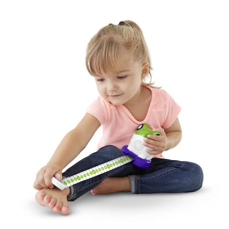 Jeu d'éveil FISHER-PRICE - Froggy Mesure Tout - Apprentissage des mesures et comparaisons BLANC 3 - vertbaudet enfant 