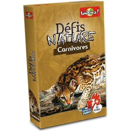 Bioviva - Défis Nature - Carnivores MARRON 1 - vertbaudet enfant 