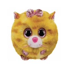 Jouet-Premier âge-Peluches-Peluche TY - Puffies 10 cm - Tabitha le chat - Multicolore - Jaune - Intérieur