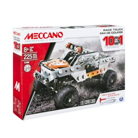 MECCANO 4X4 Suv - 10 modèles à construire - Jeu de construction BLANC 1 - vertbaudet enfant 